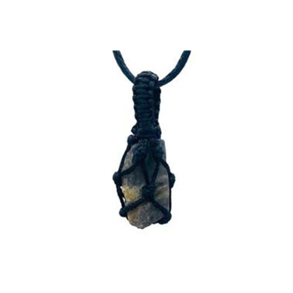 AzureGreen JTC315 Labradorite Rough Tread Cage Pendant