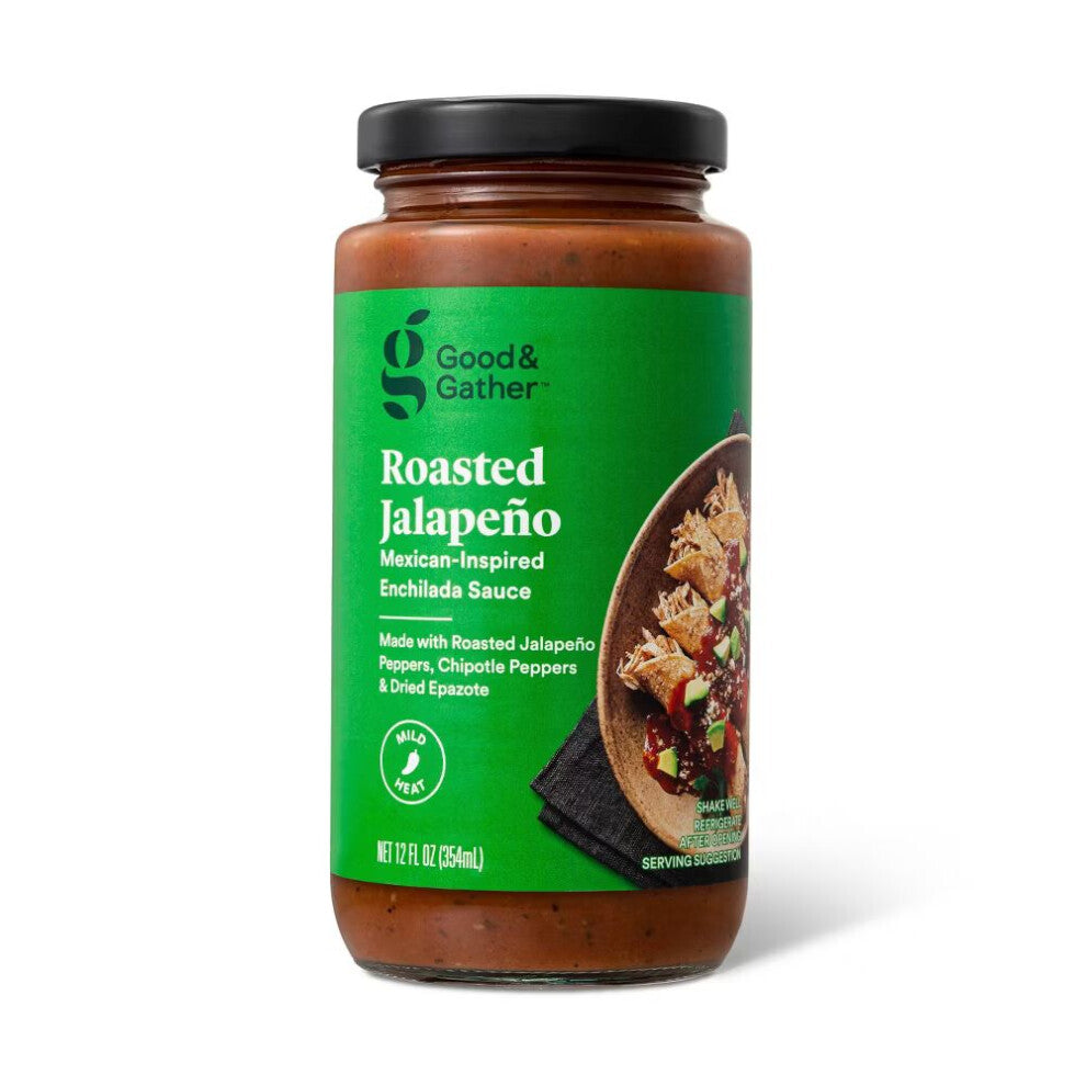 Good & Gather Mexican-Inspired Roasted Jalapeno Enchilada Sauce 12oz