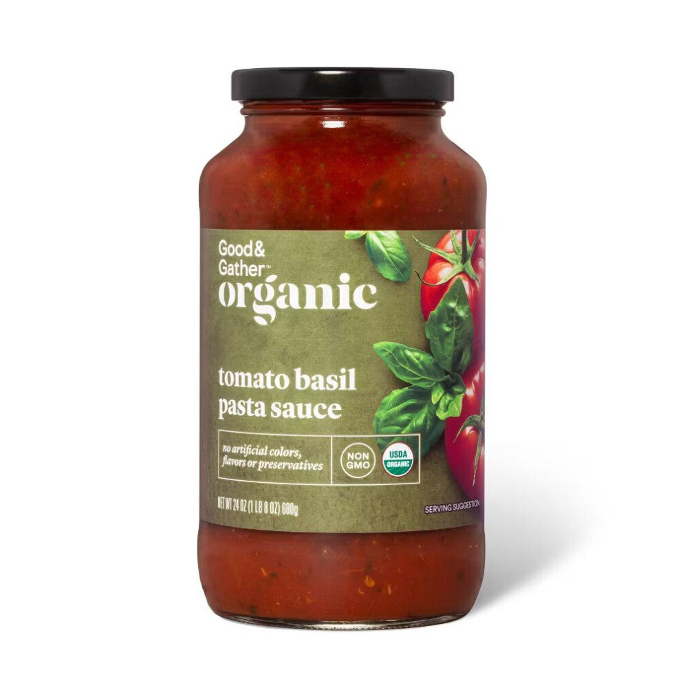 Good & Gather Organic Tomato Basil Pasta Sauce 24oz