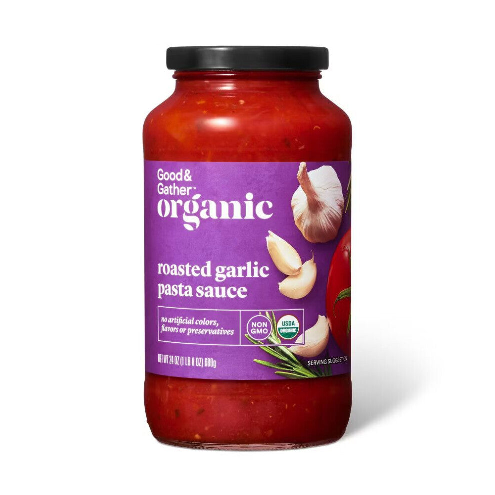 Good & Gather Organic Roasted Garlic Pasta Sauce 24oz