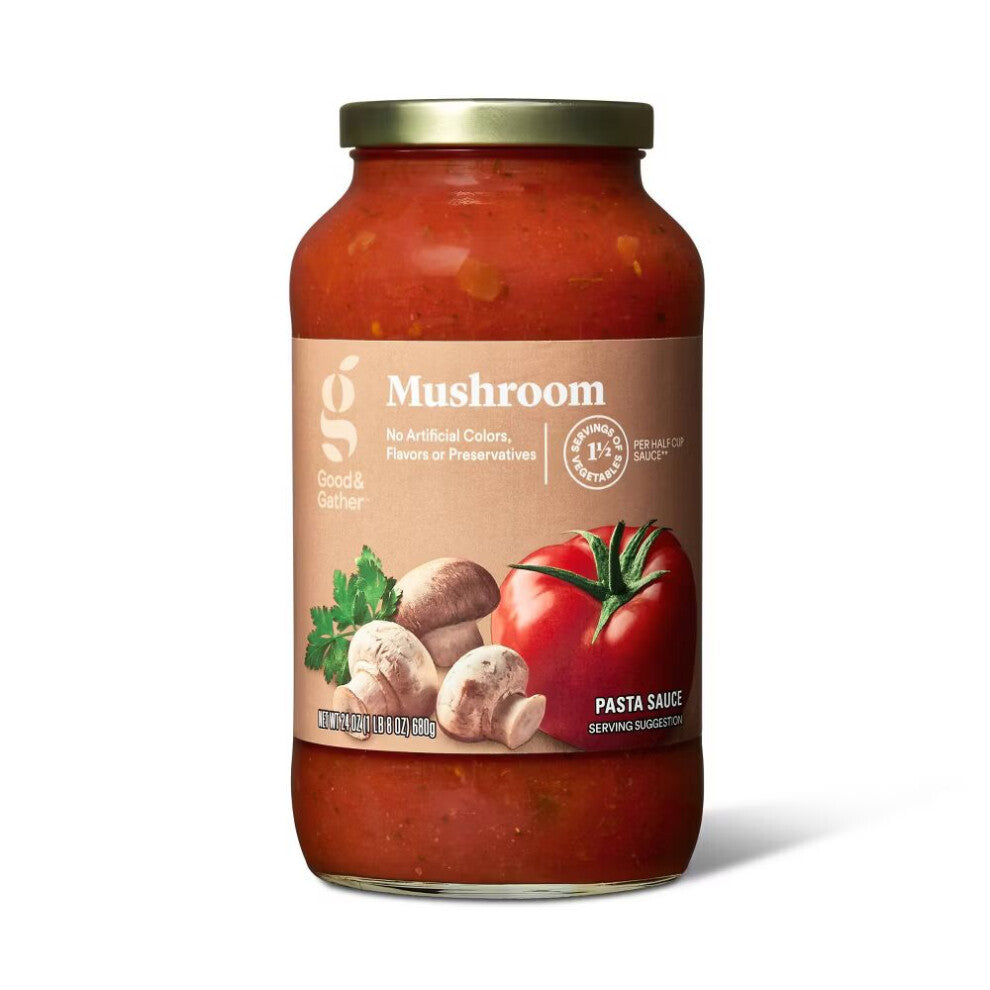 Good & Gather Mushroom Pasta Sauce 24oz