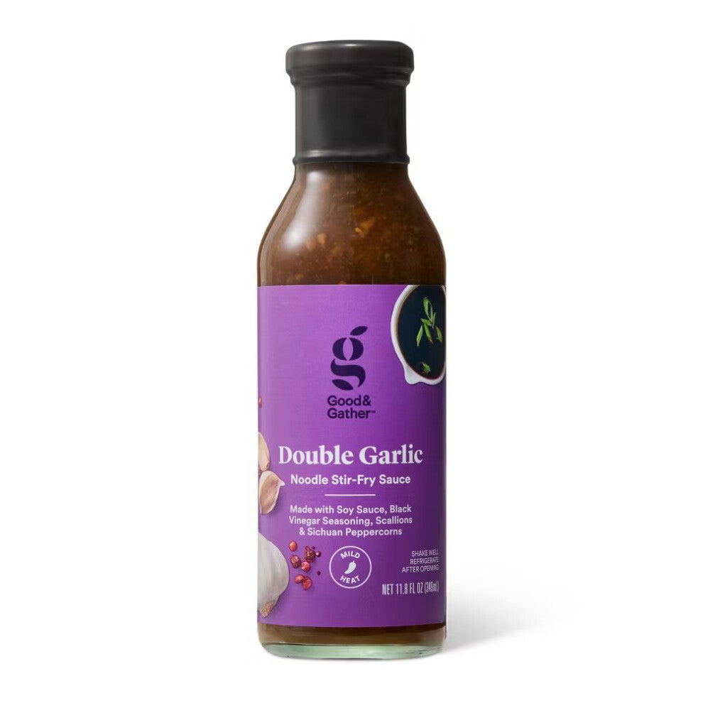 Good & Gather Double Garlic Noodle Stir Fry Sauce 12 fl oz