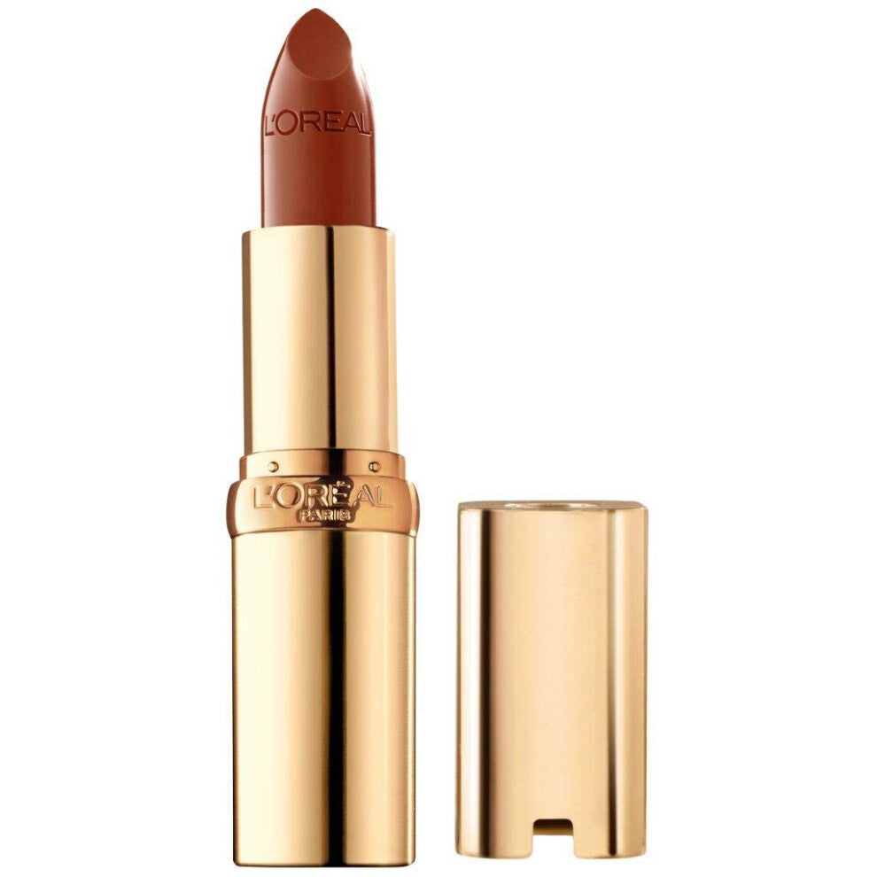 L’Oréal Paris Colour Riche Original Creamy Hydrating Satin Lipstick v odstínu Cinnamon Toast s arganovým olejem a vitamínem E