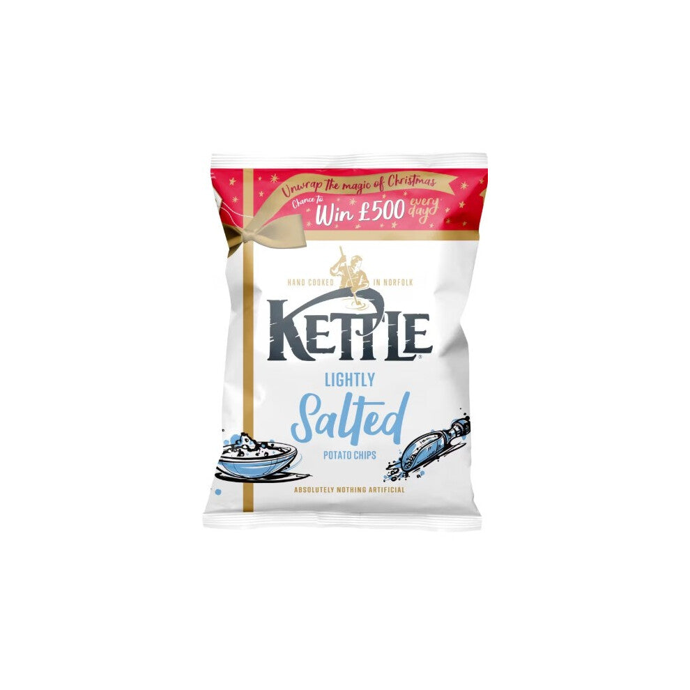 (Pack Of 2) Kettle Lightly Salted Potato Chips 130G