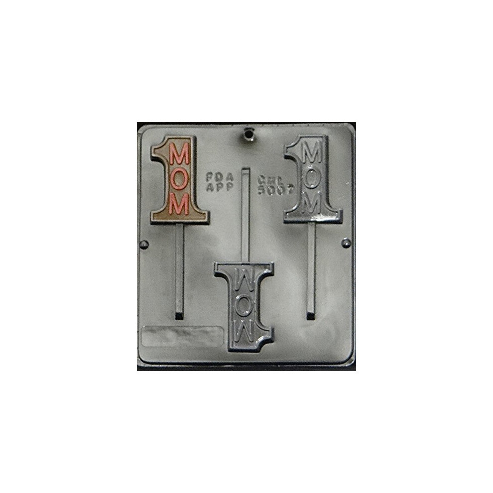 1 Mom Chocolate Lollipop Lollipops Candy Mold Mothers Day 5007