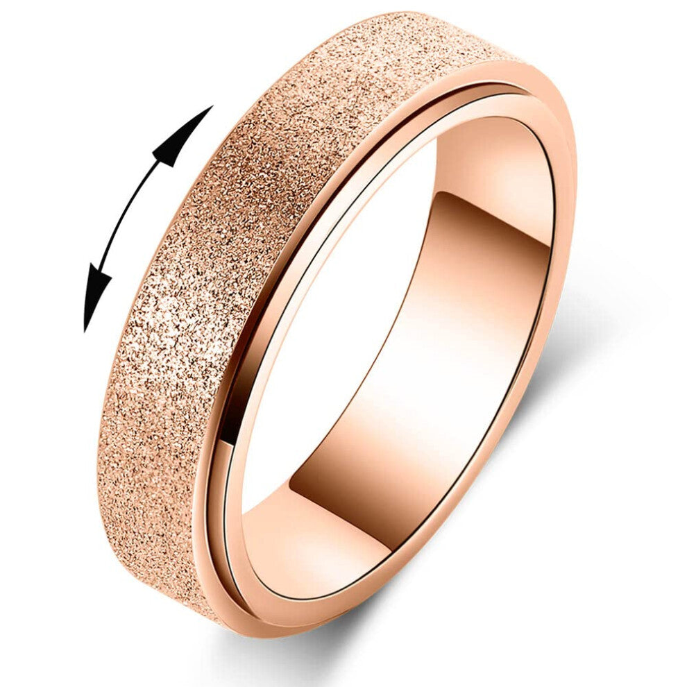 MHWTTY Anxiety Ring for Women Fidget Toys Adults Spinner Ring Fidget Rings for Anxiety Fidget Rings Anxiety Toys Anxiety Relief Ring Toys Fidget Spinn