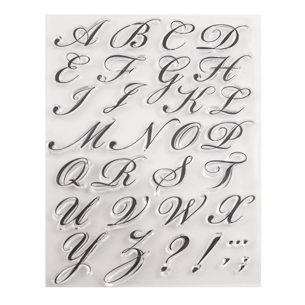 (1PC) Fondant Letter Mold Candy Making Tools Silicone Alphabet Molds Cake Decorating