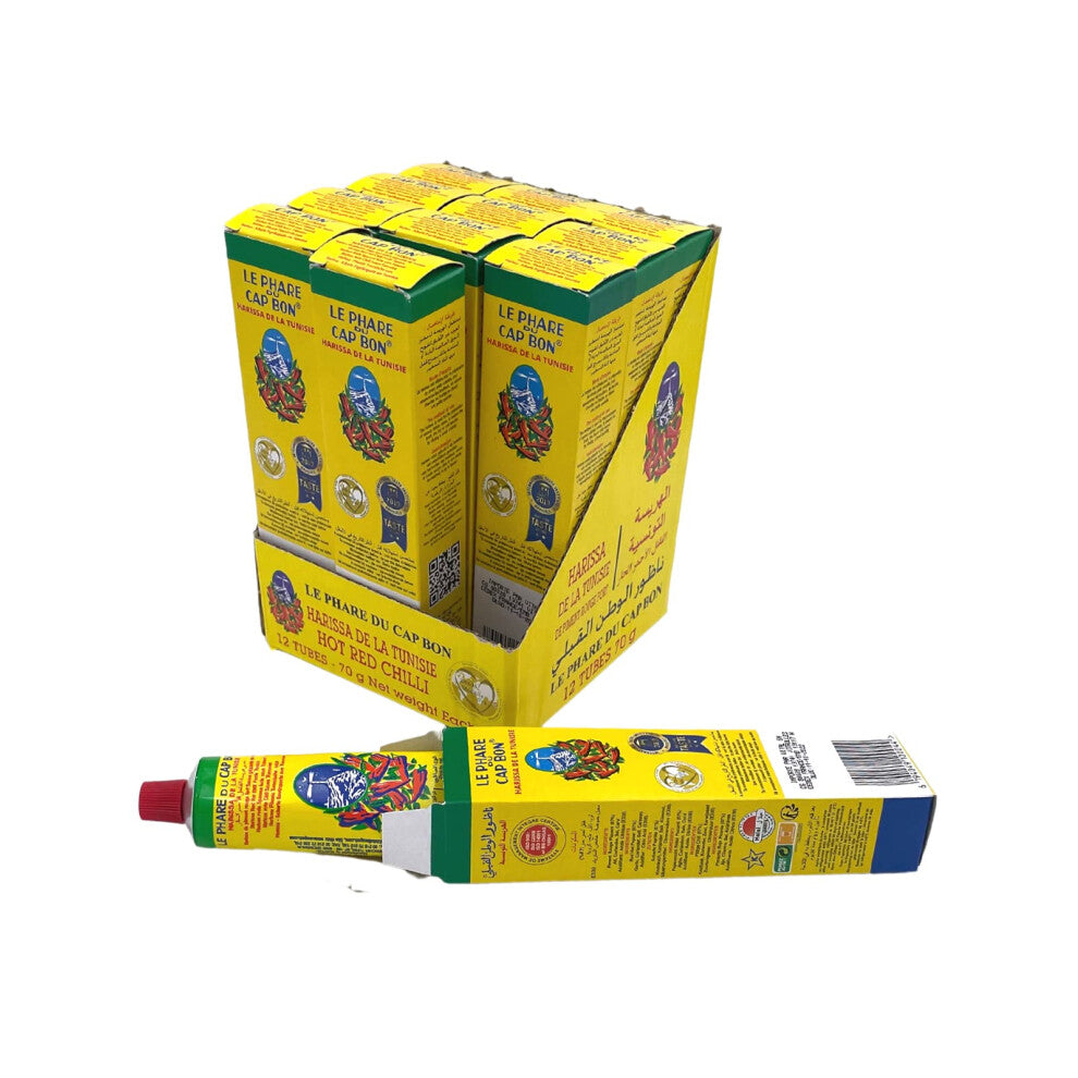 HARISSA 70g TUBE FROM TUNISIA - 12 TUBES