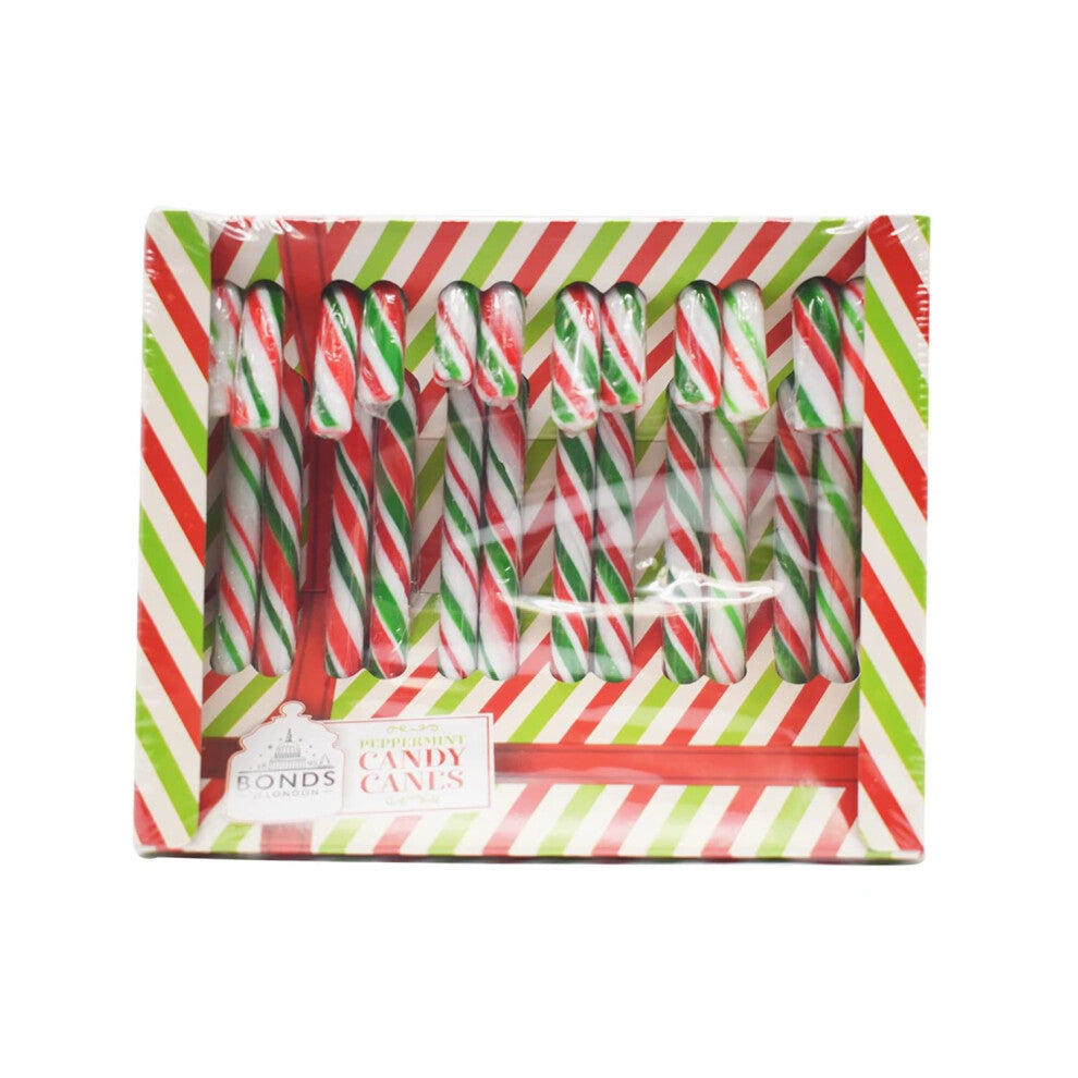12 Peppermint Flavour Candy Canes Box, 144 g