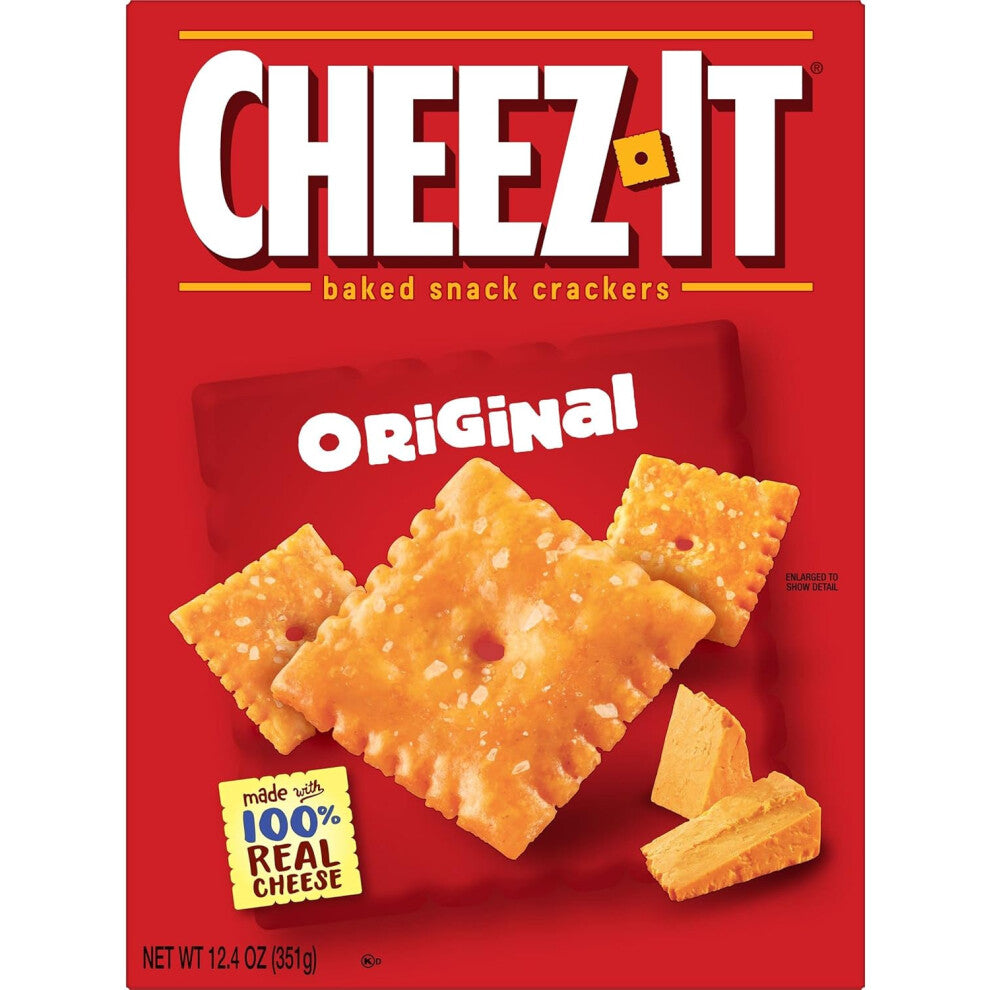 Cheez-It Baked Snack Crackers Original - 12.4oz