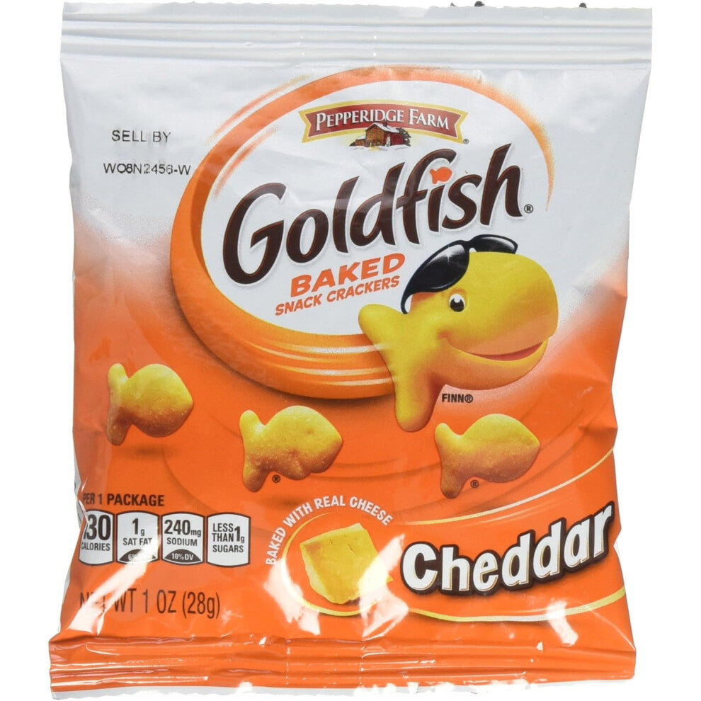Pepperidge Farm Cheddar Goldfish Baked Snack Crackers - 1oz