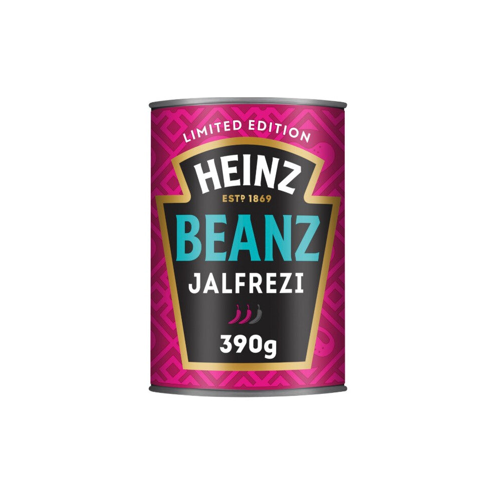 Heinz Baked Beans Jalfrezi 390g Tasty Treat Delicious