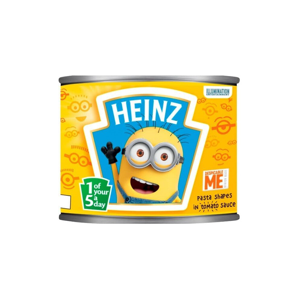 Heinz Despicable Me Minions Pasta Shapes in Tomato Sauce 205g