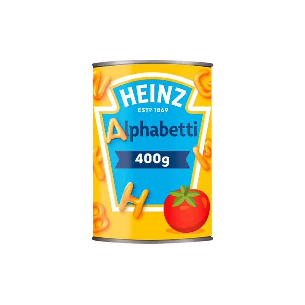Heinz Alphabetti Pasta 400g "Deliciousness that brings a smile"
