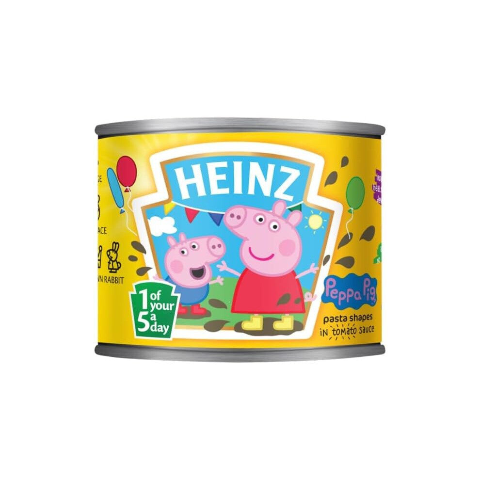 Heinz Peppa Pig Pasta Shapes 205g "Deliciousness that brings a smile"