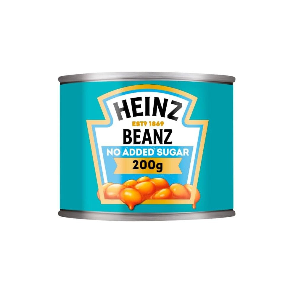 Heinz No Added Sugar Baked Beans in a Rich Tomato Sauce 200g