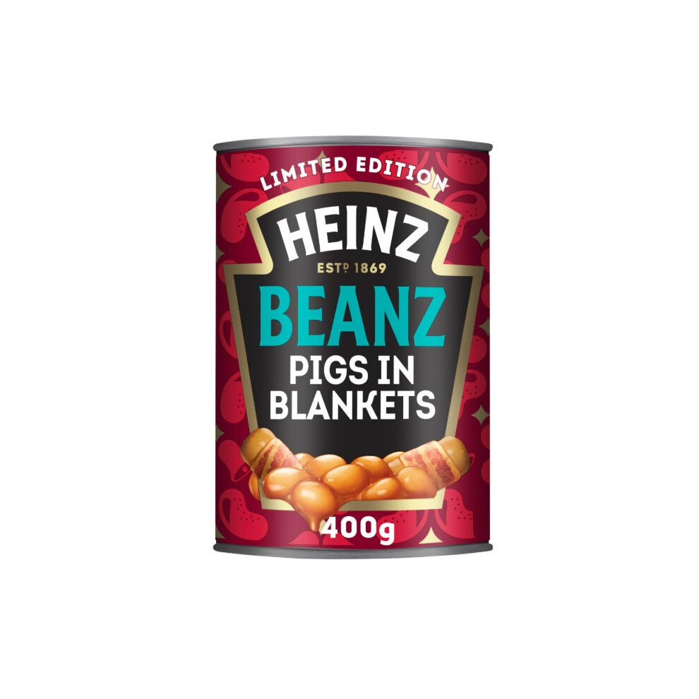 Heinz Beanz Pigs in Blankets with Christmas Seasoning, 400g