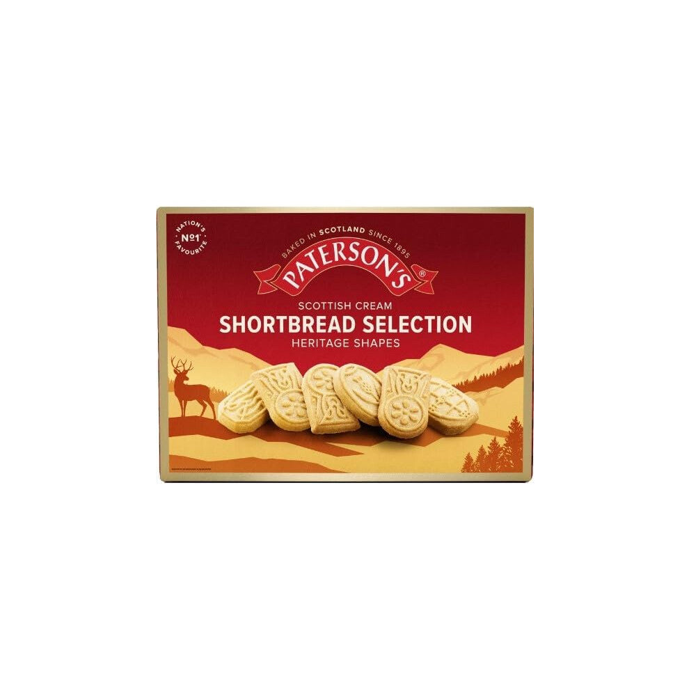 (Pack Of 2) Paterson's Scottish Cream Shortbread Selection 1Kg
