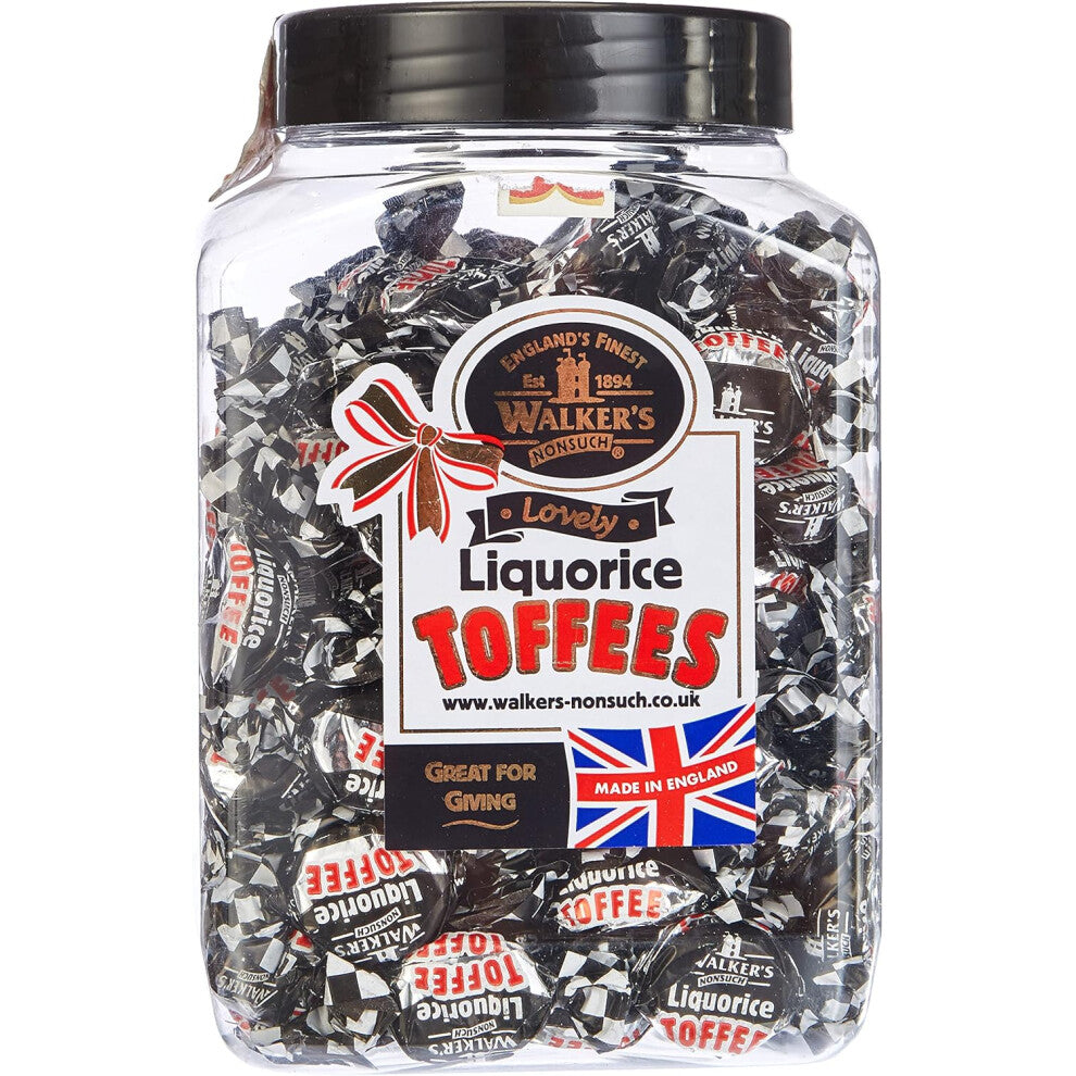 Walkers Lovely Liquorice Toffees - 1.25kg