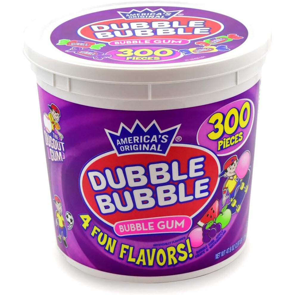 Dubble Bubble - Assorted Flavors - 300 Count