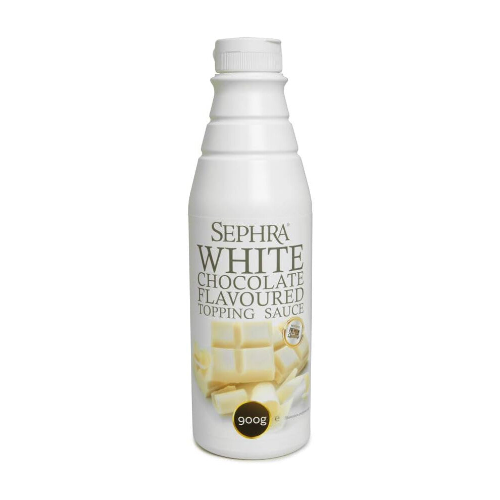 Sephra White Chocolate Dessert Topping Sauce - 900g
