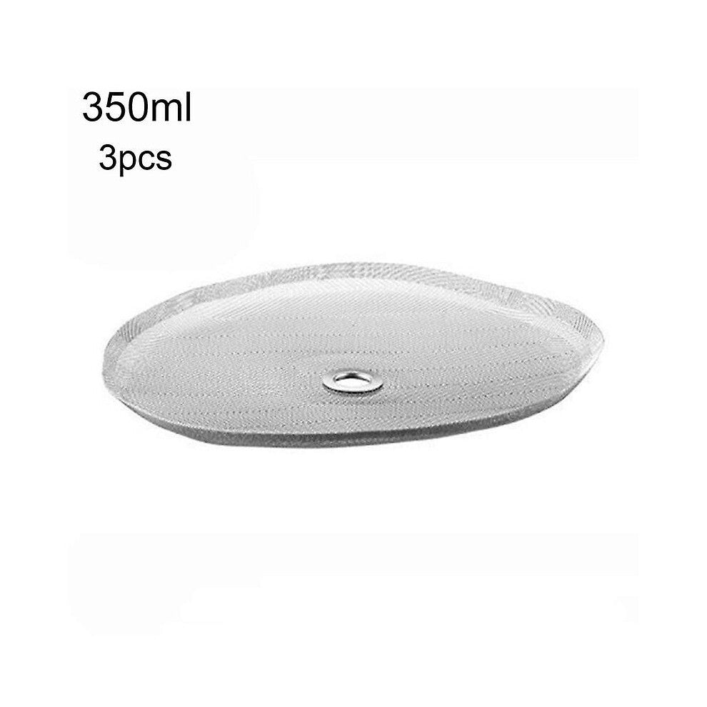 (350ml) 3pcs Coffee Press Filters Reusable Detachable Stainless Steel Press Coffee Maker Detachable Mesh Filter For Coffee Maker Kaesi