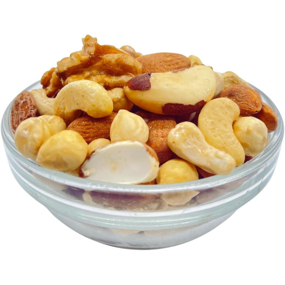 GoodFoodDelivered Mixed Raw Nuts 1kg  Premium Quality - Raw & Unsalted Cashews, Almonds, Hazelnuts, Walnuts, Brazil Nuts