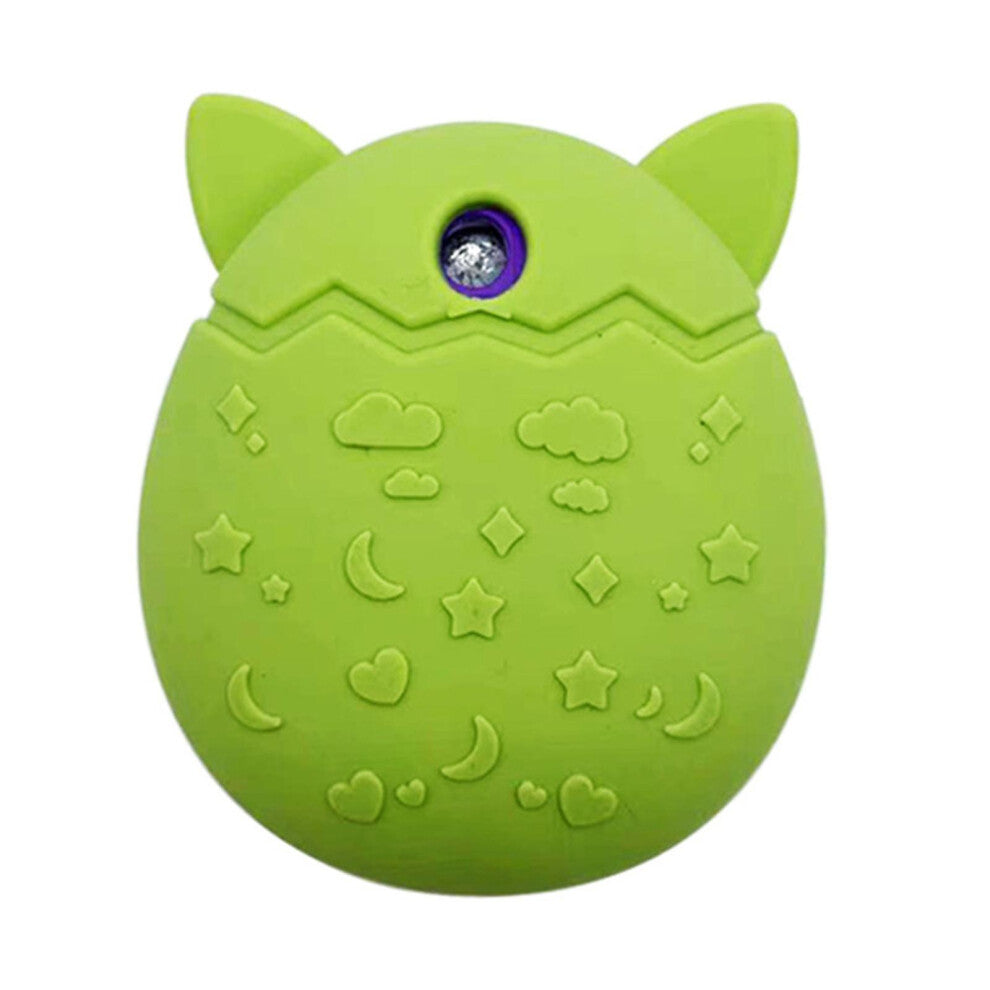 (Green) Silicone Cover For Case For Tamagotchipix Interactive Virtual Pet Game Machine S