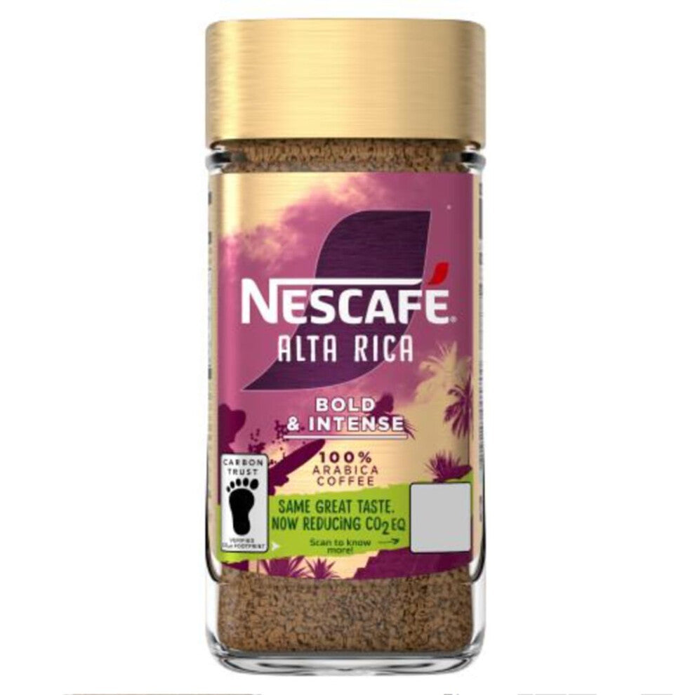 Nescafe Alta Rica Instant Coffee, 100% Arabica Coffee, Dark Roasted Premium Instant Coffee, 190g (Pack of 1)