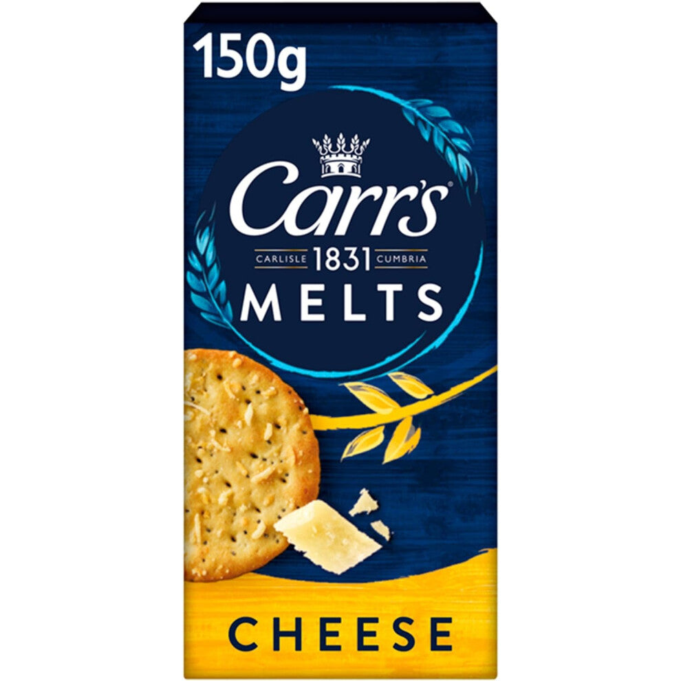(Pack Of 6) Carr's Melts Cheese Crackers 150g