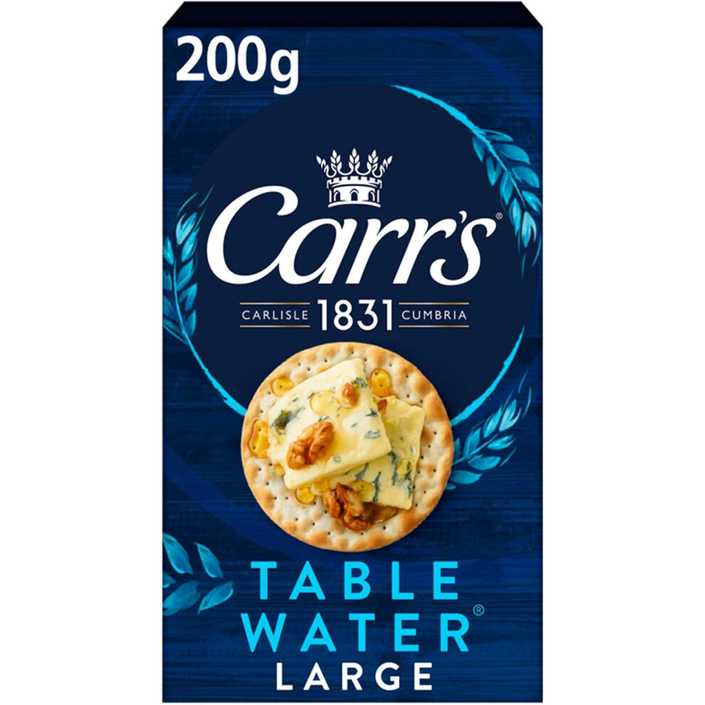 (Pack Of 4) Carr's Table Water Large Crackers 200g