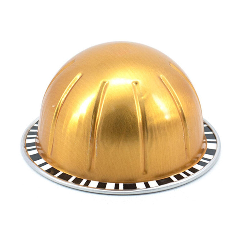 (A, One size) 1 Set 40-80-150-230ML Coffee Capsule Shell Food-Grade Reusable Coffee Capsule Cup for Nespresso Vertuo