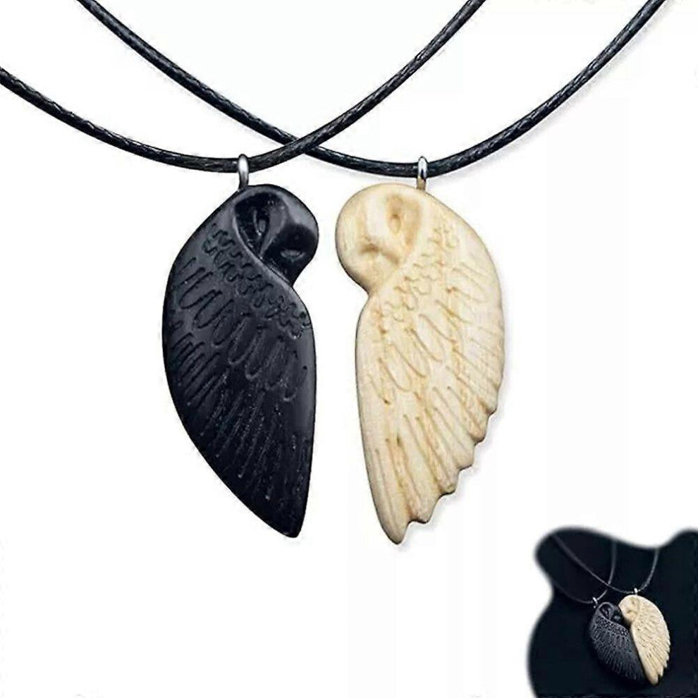 Owl Pendants-Couple Necklace Gift