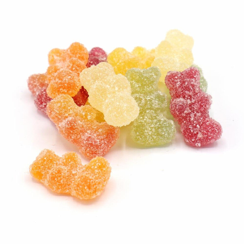 Candy Realms Fizzy Bears 1.02KG Tub - Gummy Sweets