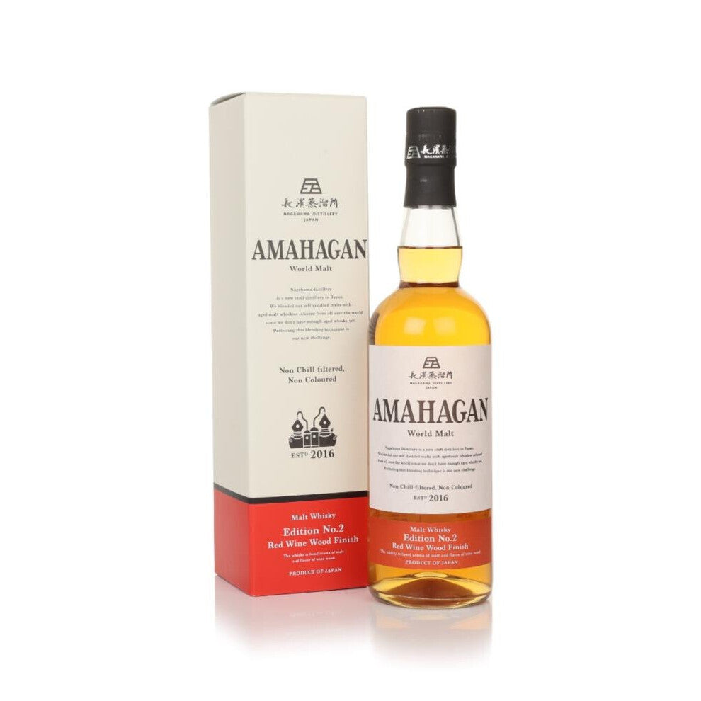 Amahagan World Malt Edition No. 2 - Red Wine Wood Finish 70cl 47%