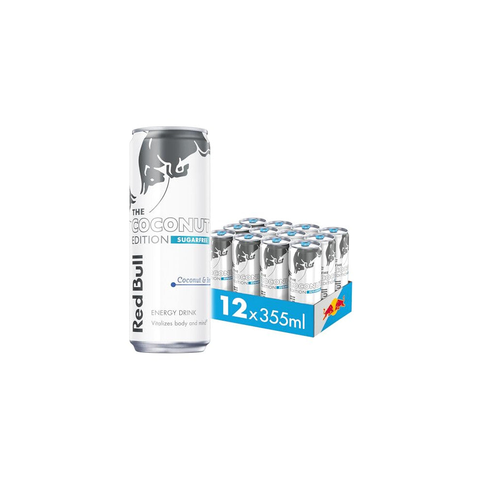 Energy Drink Sugar Free Coconut Edition Coconut and Berry 355ml x12