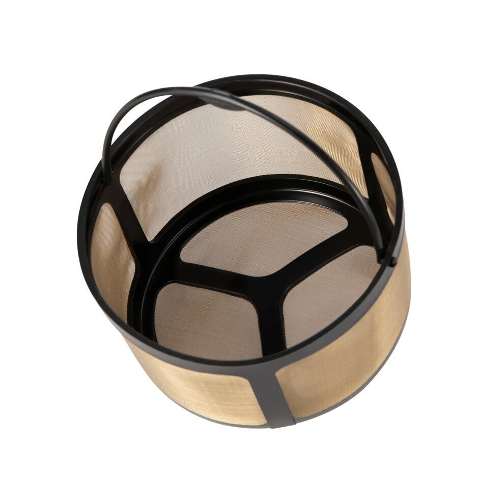 Reusable K Duo Coffee Filter for K Duo Essentials and KDuo Brewers 812 Cup Coffee Makers Basket Gold Mesh Coffee Filter by TURLEE