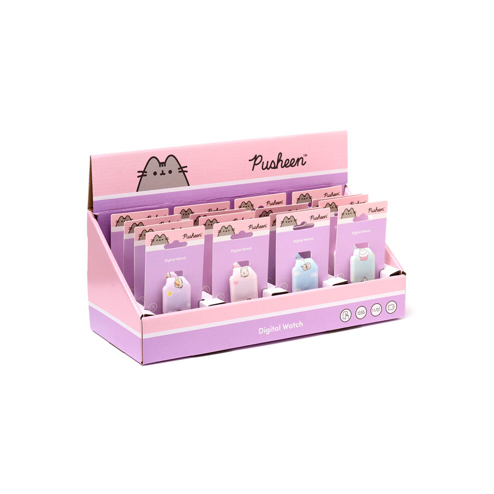 Silicone Digital Watch - Pusheen the Cat Foodie & Fun Clocks