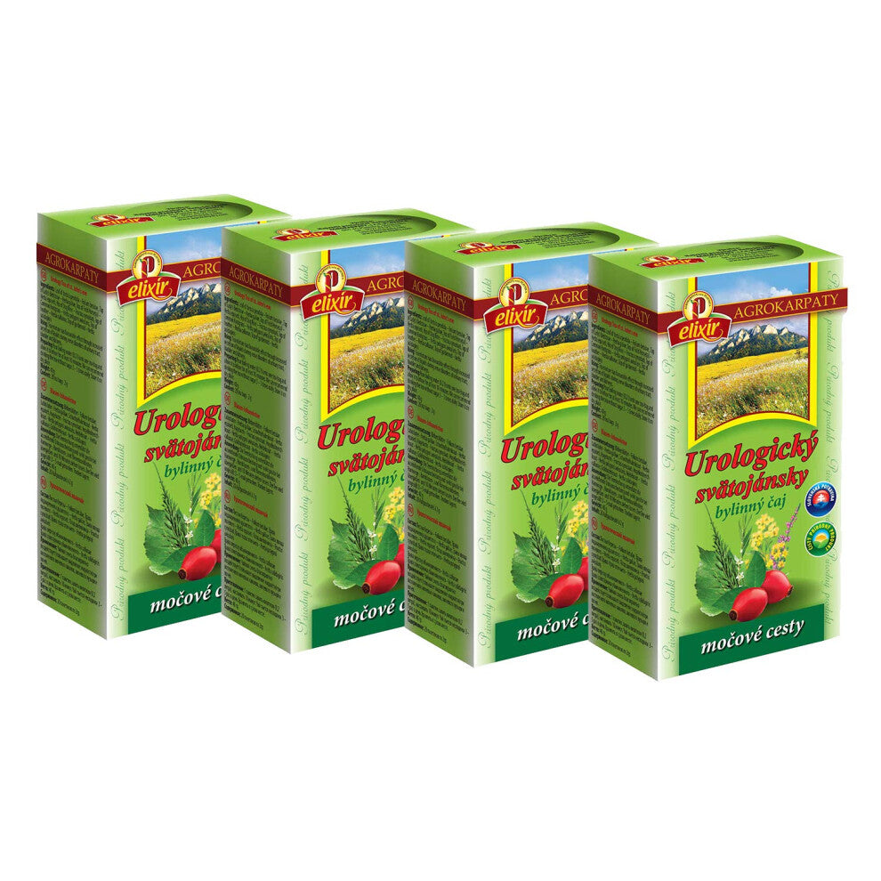 Urological Tea: Soothe and Support Your Urinary Tract Comfort | Natural Herbal Tea (4 Pack, 80 Tea Bags 160g)