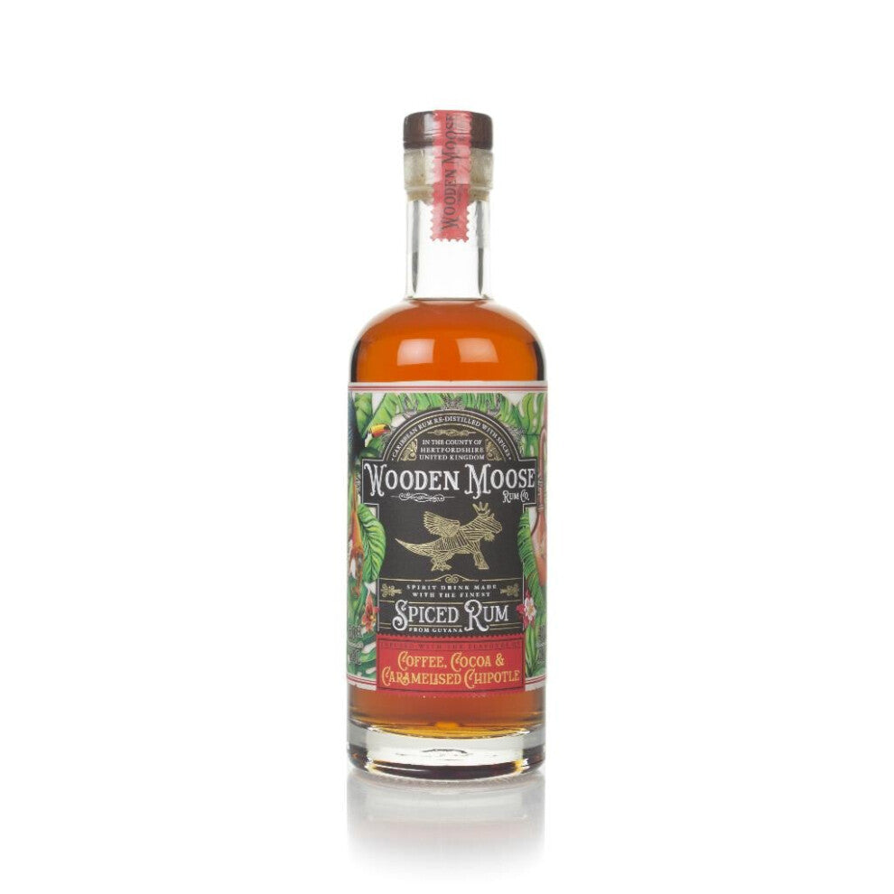 Wooden Moose Coffee, Cocoa & Caramelised Chipotle Spiced Rum 50cl 40%