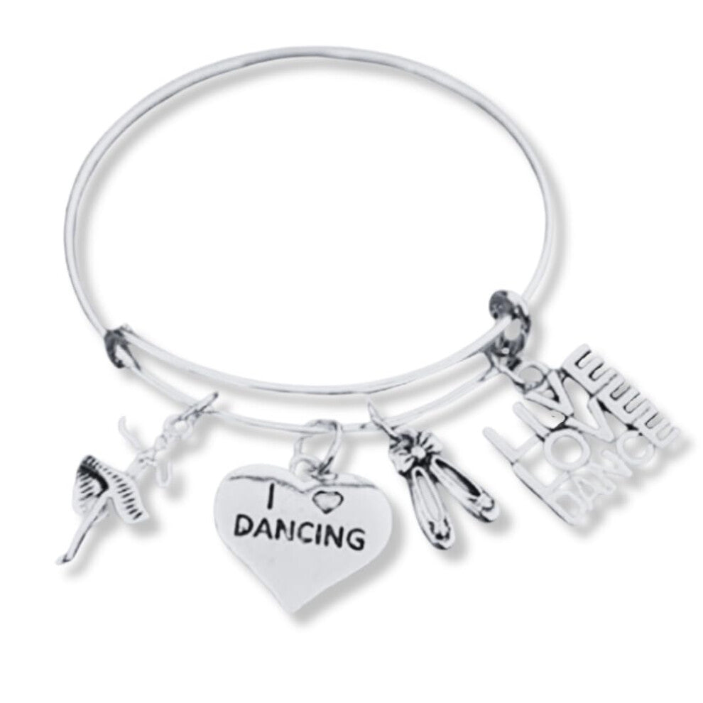 Infinity Collection Dance Bracelet- Dancer Gift  Dance Jewelry -Gift For Dance Recitals  Dancers and Dance Teams  Dance Accessories  Jewelry for Grand