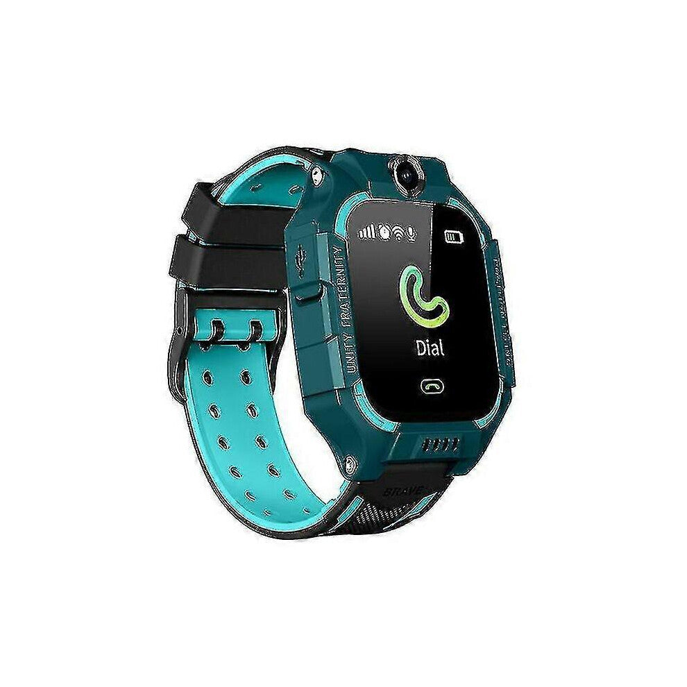 Kids Smart Watch with Sim Card Waterproof Kids Smartwatch Dual Smart Watches (Green)