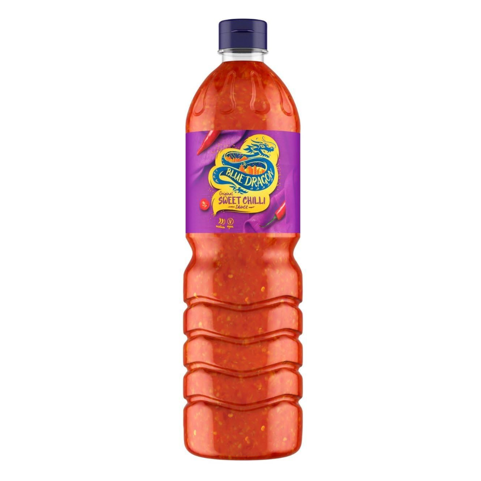 Blue Dragon Thai Sweet Chilli Dipping Sauce 1L - Sweet & Spicy Dip, Marinade & Stir-Fry Sauce