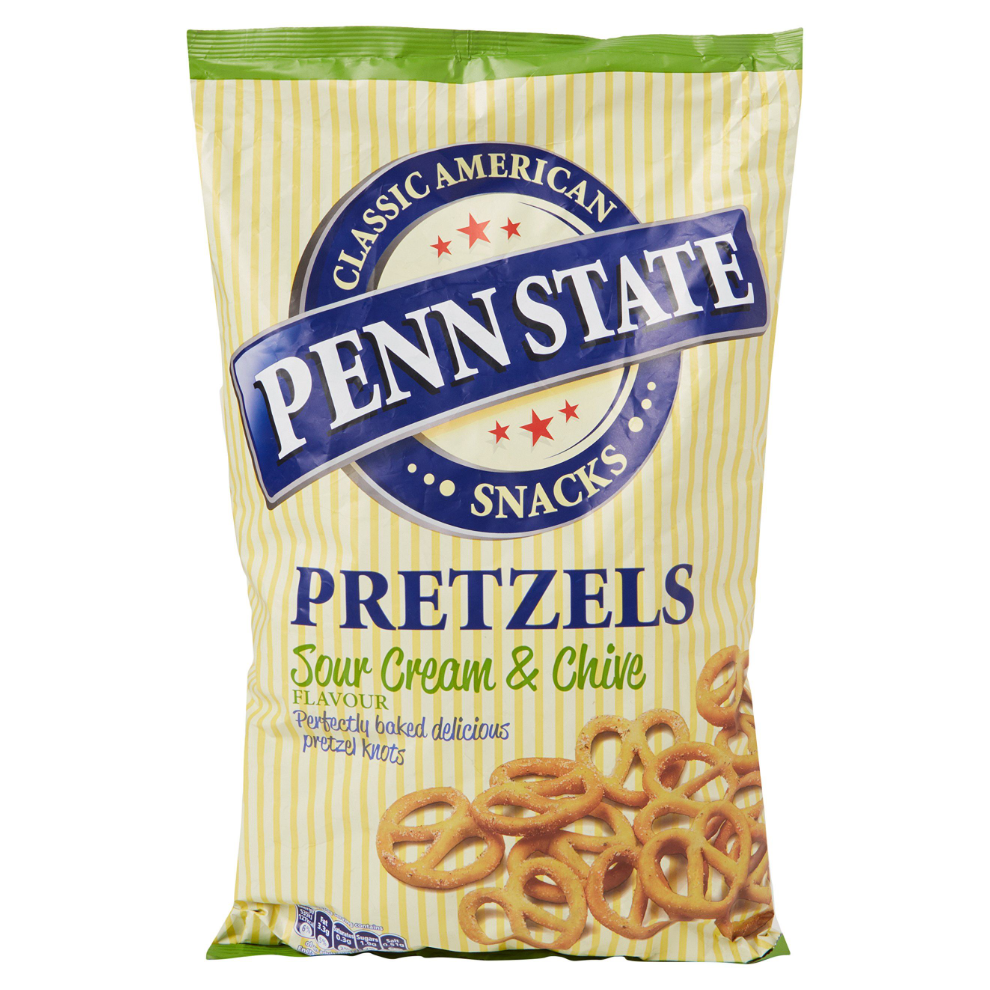 Penn State Sour Cream And Chive Pretzels 650gm