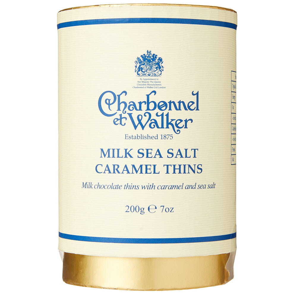 Charbonnel et Walker Milk Sea Salt Caramel Thins 200 g