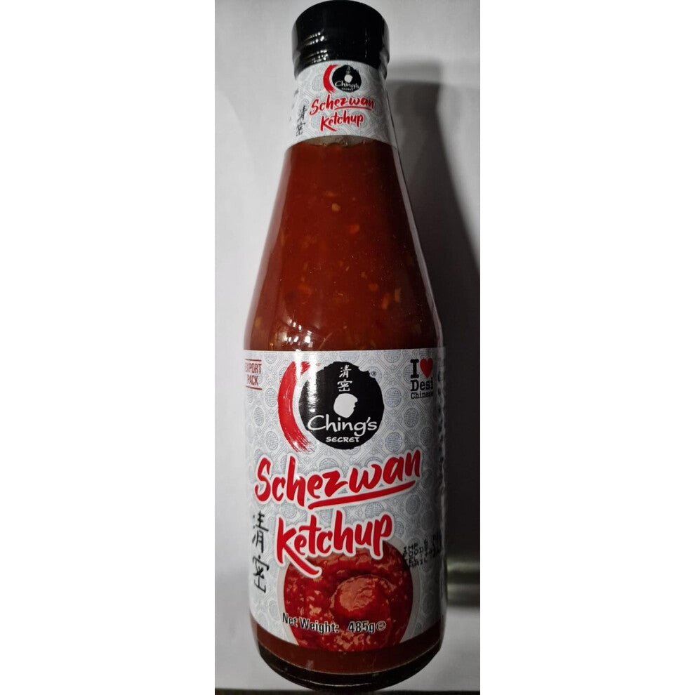 Ching's Secret Schezwan Ketchup Chutney (485 Gram) - Sauce Spicy Dip