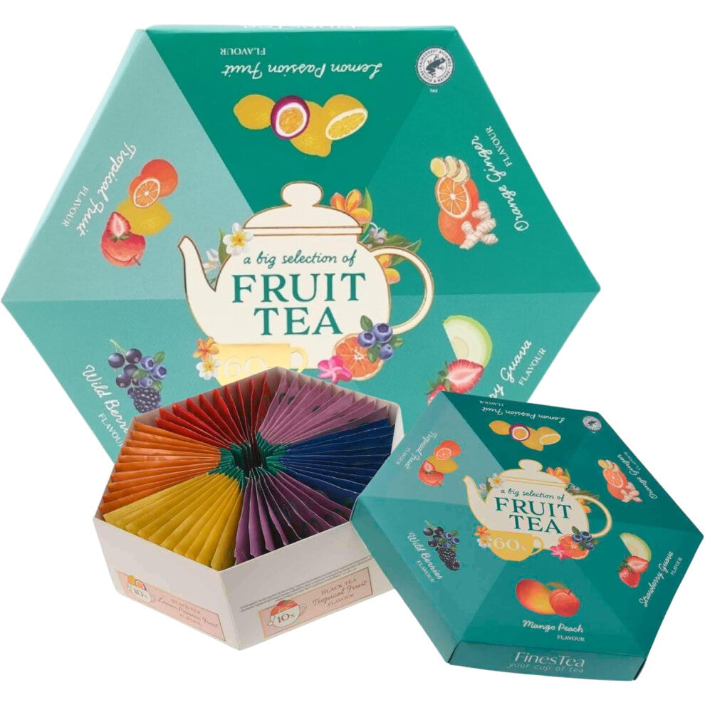 Assorted Herbal and Fruit Tea Selection | 60 Fruit Tea Bags