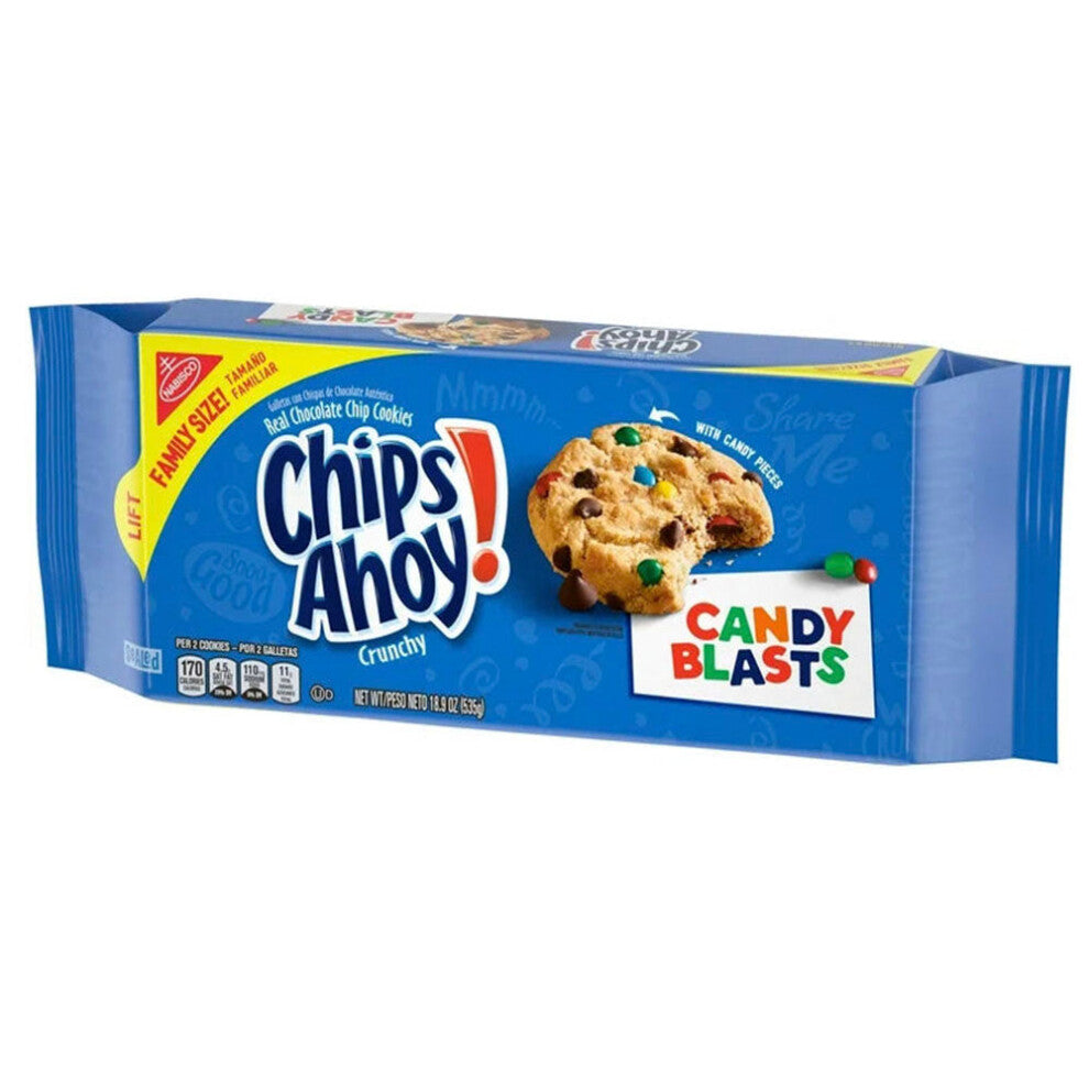 Chips Ahoy Candy Blasts Family Size 535g