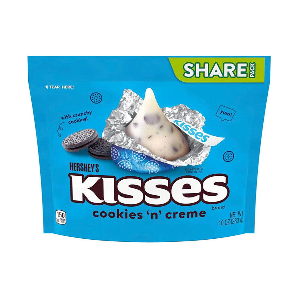 Hershey's Kisses Cookies n Crème Share Size 283g