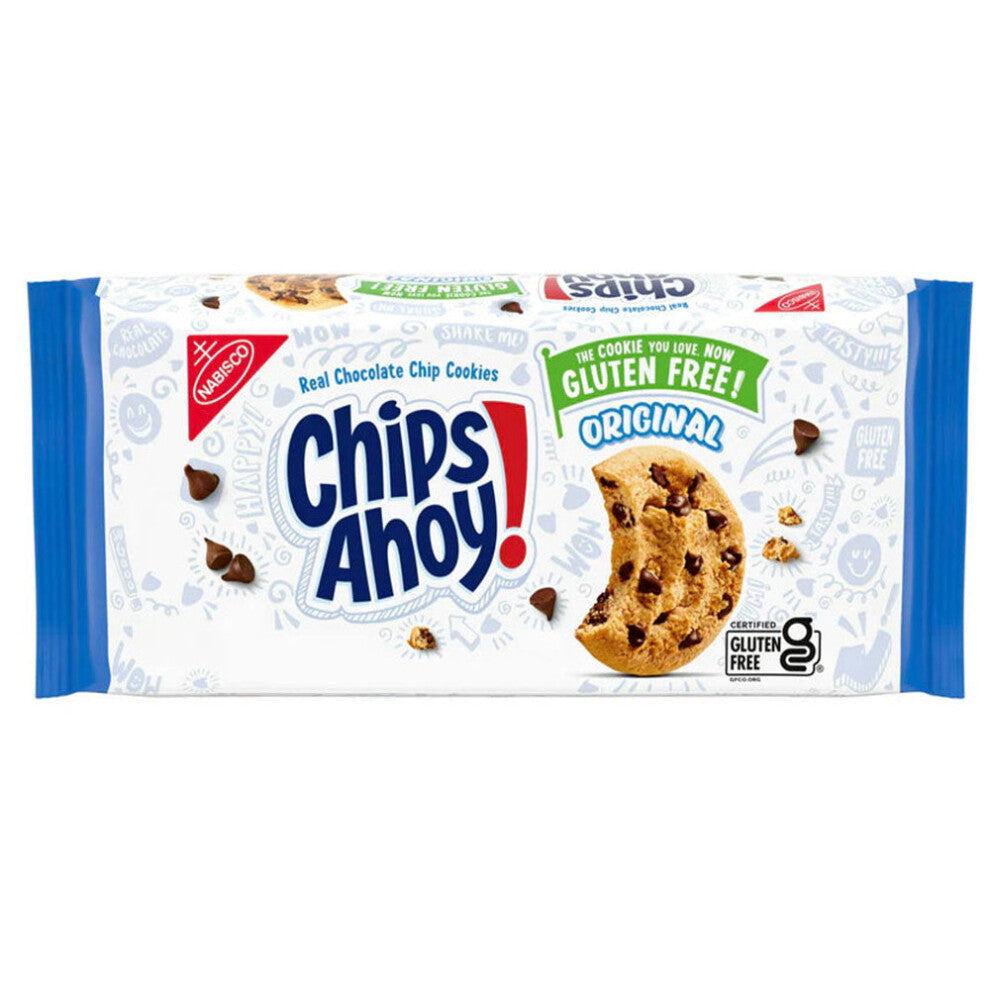 Chips Ahoy! Gluten Free Original Cookies - 263g, Classic Chocolate Chip Flavor